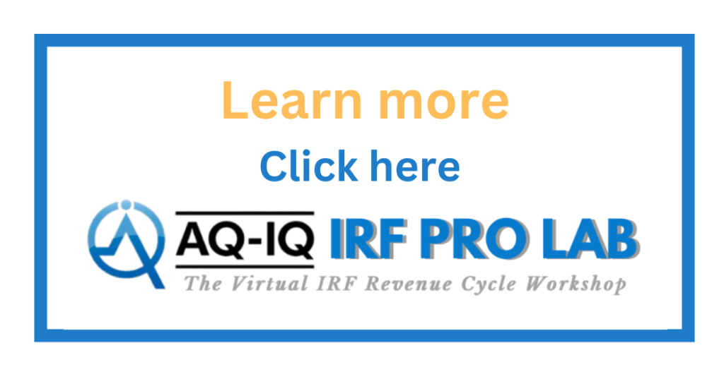 Learn More Click Here for the AQ-IQ IRF PRO LAB Virtual course