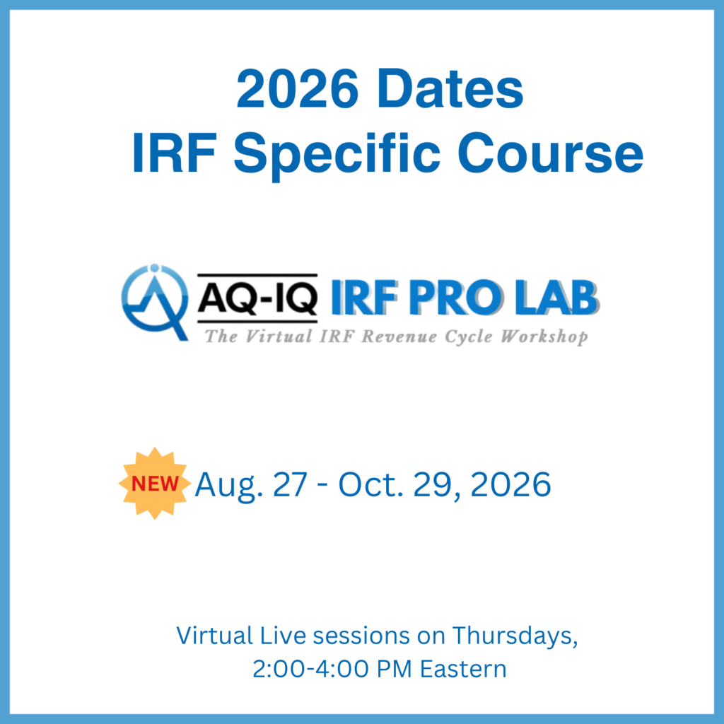 AQ-IQ IRF PRO LAB Starts Aug. 27, 2026
